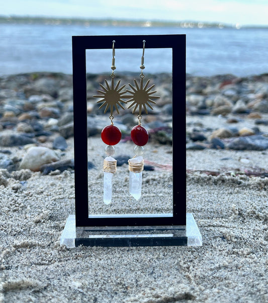 Rooted Wisdom Sun Dangles