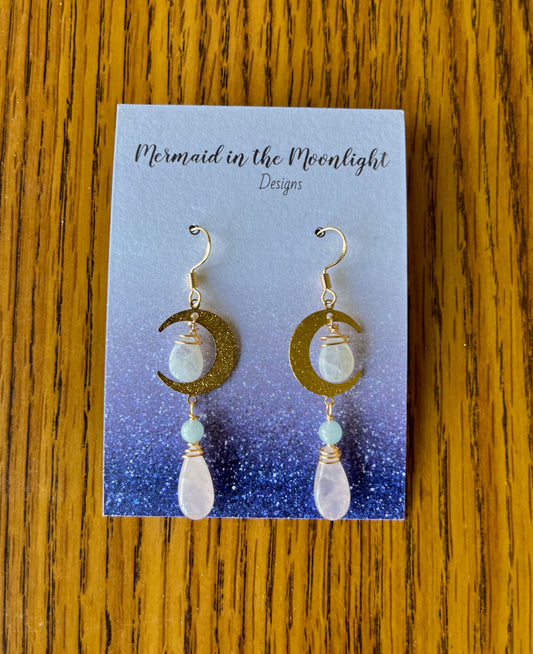 Harmony and Ease Mini Crescent Moons