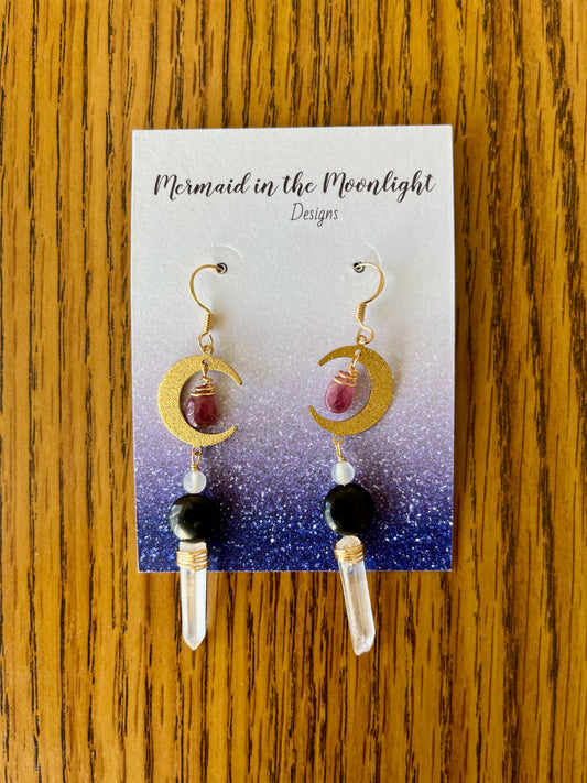 Protect your Inner light Mini Crescent Moons