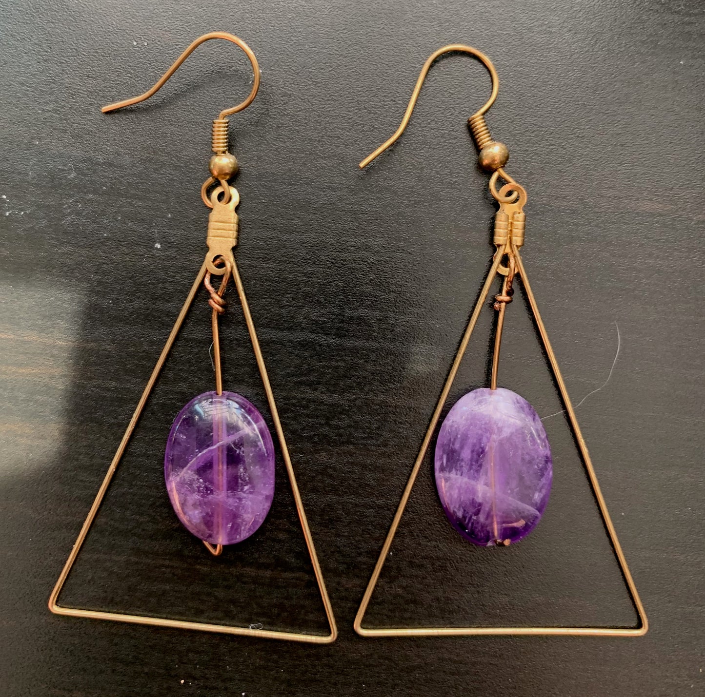 Amethyst Triangles